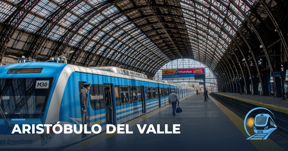 Estación Aristóbulo del Valle — trenes metropolitanos de Buenos Aires