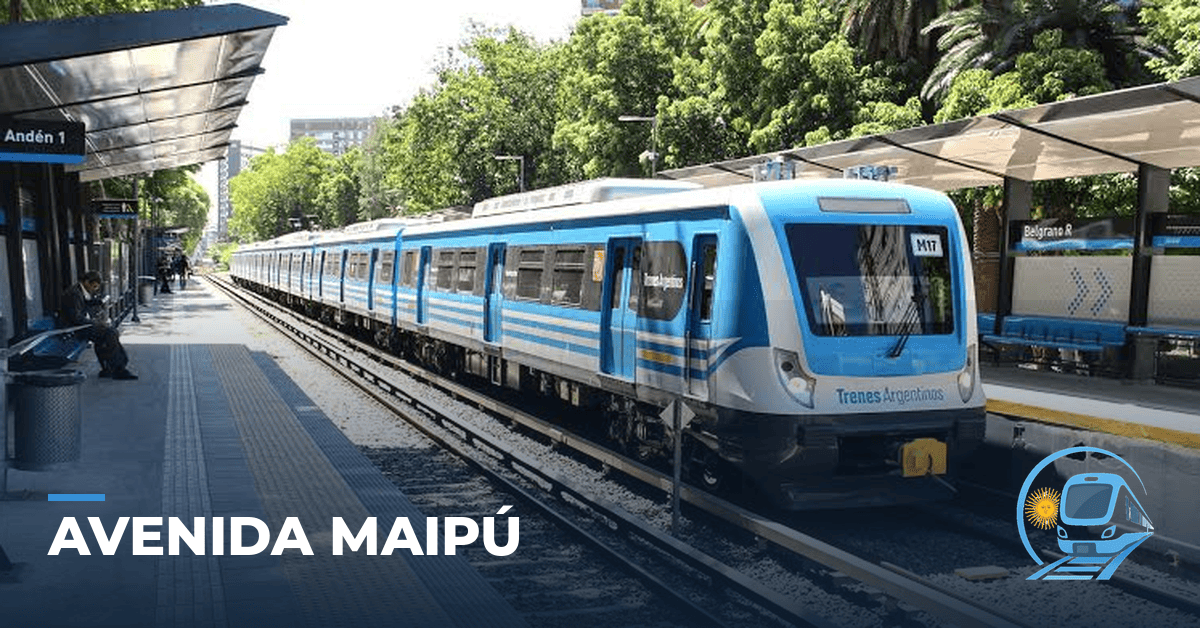Estación Avenida Maipú — trenes metropolitanos de Buenos Aires