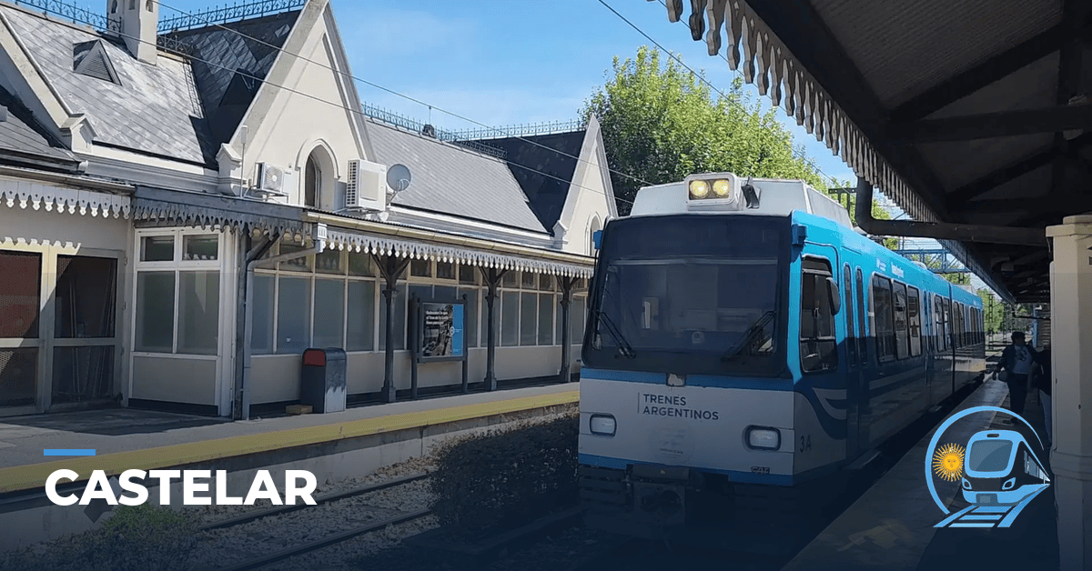 Estación Castelar — trenes metropolitanos de Buenos Aires