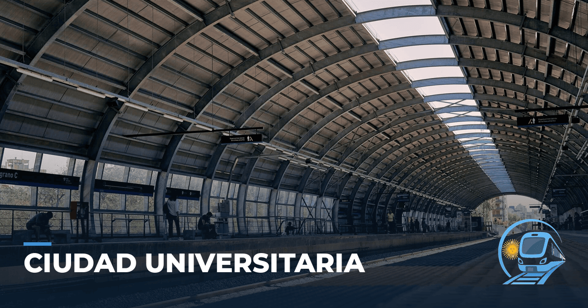 Estación Ciudad Universitaria — trenes metropolitanos de Buenos Aires