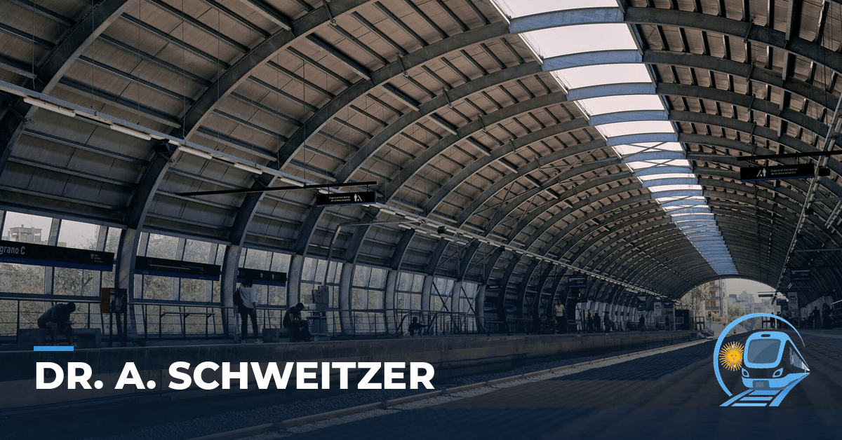 Estación Dr. A. Schweitzer — trenes metropolitanos de Buenos Aires