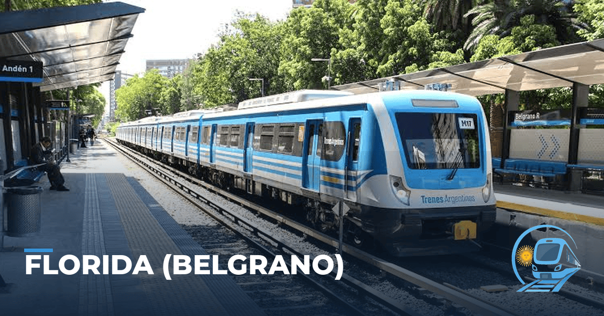 Estación Florida (Belgrano) — trenes metropolitanos de Buenos Aires
