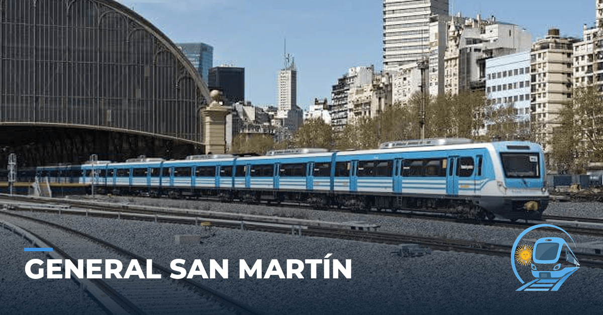 Estación General San Martín — trenes metropolitanos de Buenos Aires