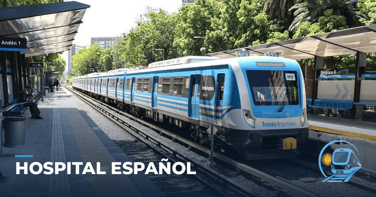 Estación Hospital Español — trenes metropolitanos de Buenos Aires