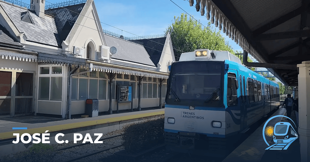 Estación José C. Paz — trenes metropolitanos de Buenos Aires