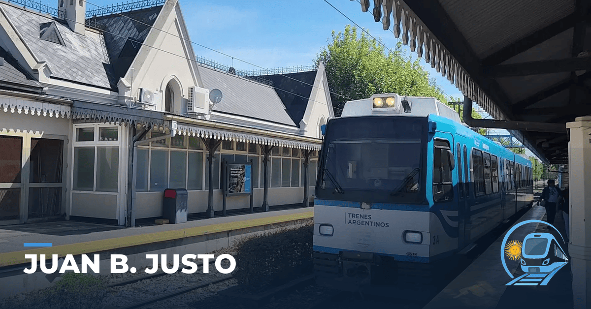 Estación Juan B. Justo — trenes metropolitanos de Buenos Aires