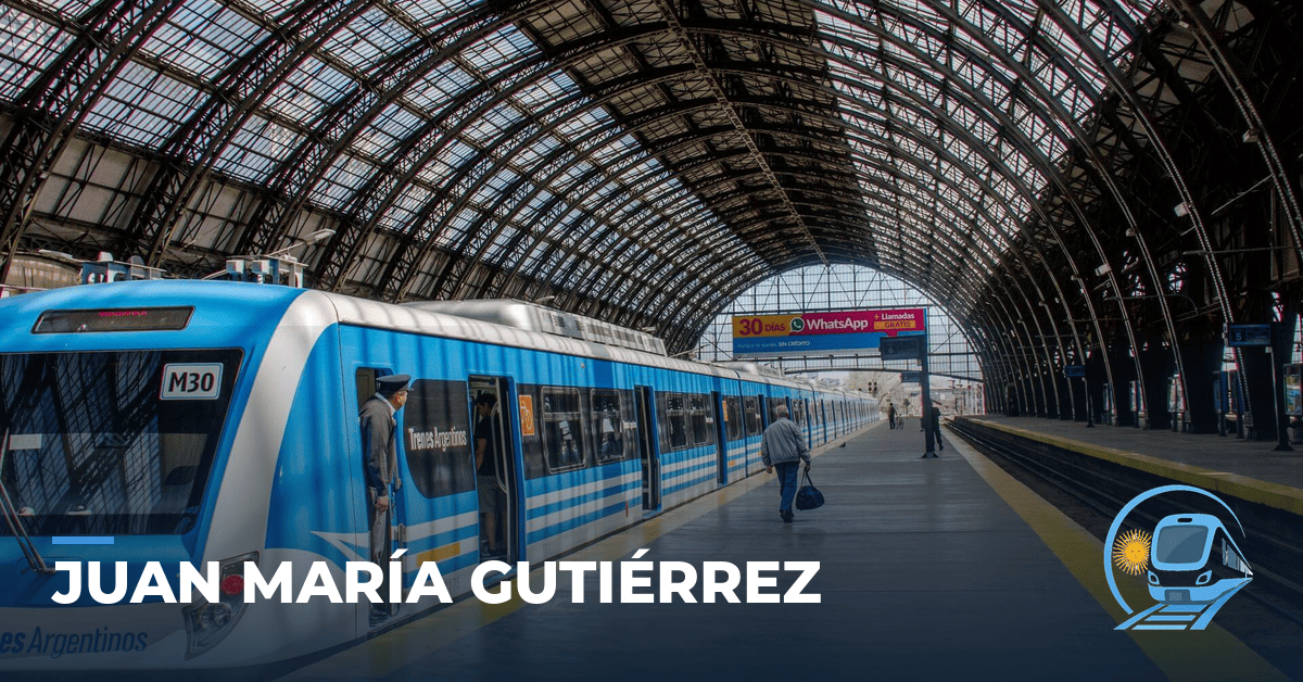 Estación Juan María Gutiérrez — trenes metropolitanos de Buenos Aires