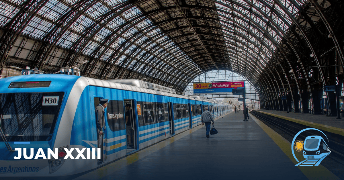 Estación Juan XXIII — trenes metropolitanos de Buenos Aires