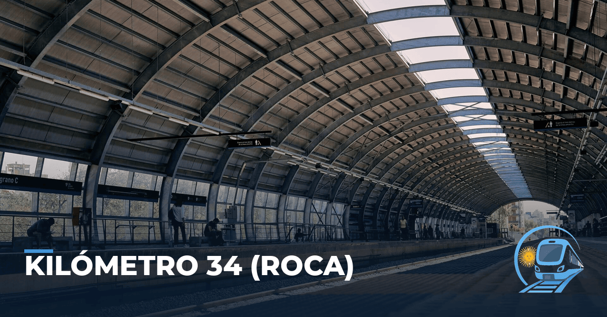 Estación Kilómetro 34 (Roca) — trenes metropolitanos de Buenos Aires