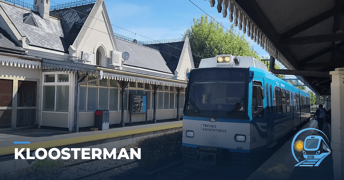Estación Kloosterman — trenes metropolitanos de Buenos Aires