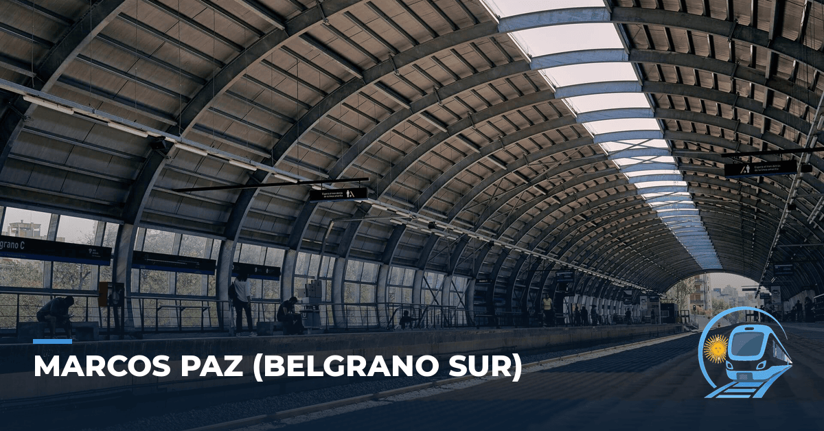 Estación Marcos Paz (Belgrano Sur) — trenes metropolitanos de Buenos Aires