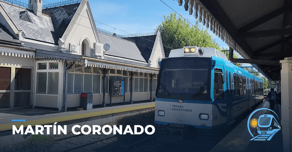 Estación Martín Coronado — trenes metropolitanos de Buenos Aires