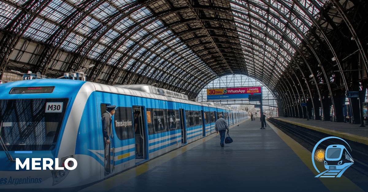 Estación Merlo — trenes metropolitanos de Buenos Aires