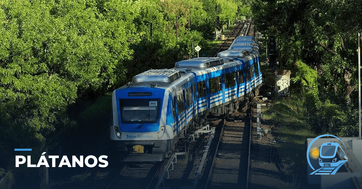 Estación Plátanos — trenes metropolitanos de Buenos Aires