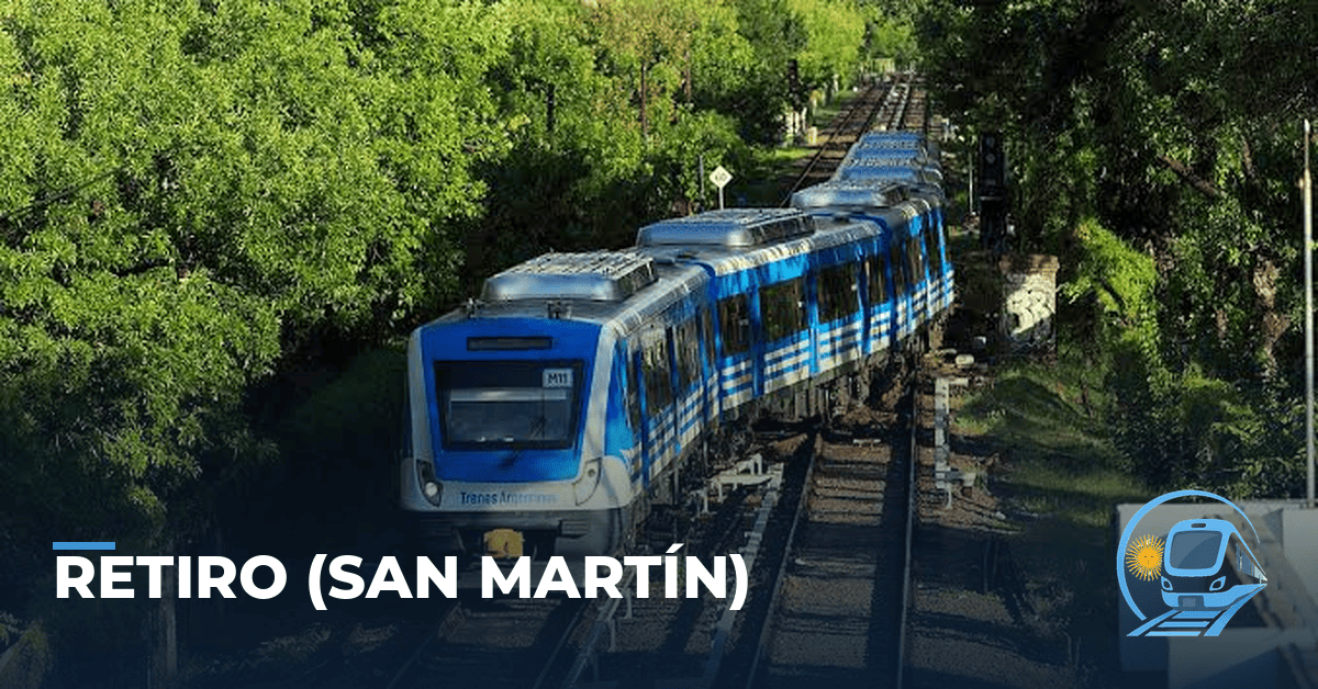 Estación Retiro (San Martín) — trenes metropolitanos de Buenos Aires