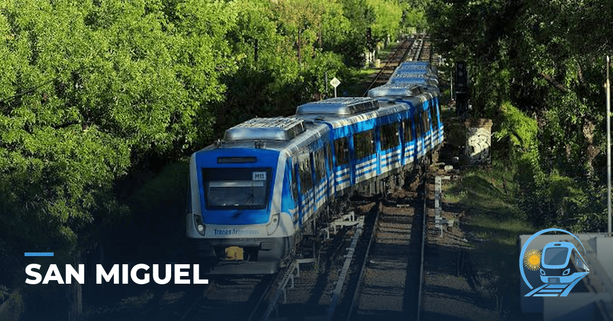 Estación San Miguel — trenes metropolitanos de Buenos Aires