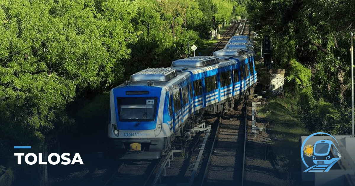 Estación Tolosa — trenes metropolitanos de Buenos Aires